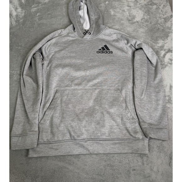 adidas Other - Adidas Climawarm Pullover Hoodie Men's Size Large Gray